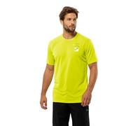 Jack Wolfskin Vonnan S/S Graphic T M Camiseta, Firefly, XXL para Hombre