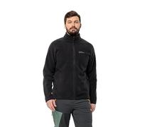 Jack Wolfskin Waldsteig FZ M - Chaqueta de Forro Polar, Color Negro, Talla S para Hombre, Negro, S