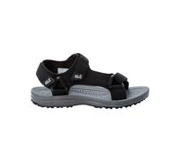 Jack Wolfskin Wave Breaker M, Sandalia Unisex Adulto, Negro, 40.5 EU