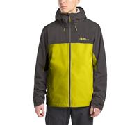 Jack Wolfskin Weiltal 2L Caballeros Chaqueta de lluvia L Verde claro