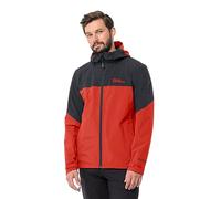 Jack Wolfskin Weiltal 2l JKT M para mujer, Rojo fuerte, S