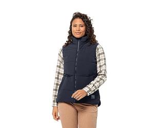 Jack Wolfskin White Frost - Chaleco para mujer, azul noche (night blue), M