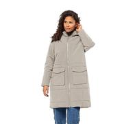 Jack Wolfskin White Frost Parka W, Gris Polvo, M Mujer, Gris polvo, M