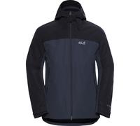 Jack Wolfskin Wild Places 3in1, chaqueta de esquí, hombre, azul marino L(52) Midnight Sky