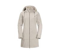 Jack Wolfskin WINDY VALLEY COAT W, Abrigo De las mujeres, winter pearl,
