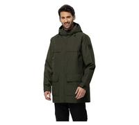 Jack Wolfskin Winterlager Parka, Islandia Moss, L Hombre, Islandia Moss, L