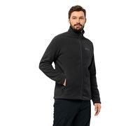 JACK WOLFSKIN Chaqueta polar funcional 'Winterstein' piedra / negro M piedra / negro