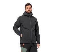 Jack Wolfskin Wisper Ins Jkt M Chaqueta, Negro, Hombre