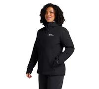 Jack Wolfskin Wisper Ins Jkt W Chaqueta, Negro, XL para Mujer