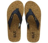 Jack Wolfskin Women's Ecostride 2 Slipper W Sandal, Blue Cork, 37 EU