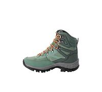 Jack Wolfskin Guía de rebelión Texapore Mid W, Zapatillas para Caminar Mujer, Verde De La Pizarra, 35.5 EU