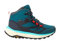 Jack Wolfskin Women's Terraventure Texapore Mid W Walking Shoe, Blue Coral, 42 EU