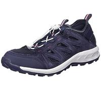 Jack Wolfskin Women's Woodland 2 Hybrid Low W Sneaker, Dark Blue Pink, 37.5 EU
