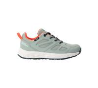 Jack Wolfskin Woodland 2 Texapore Low K - Tenis Unisex para Caminar para niños, Hoja de Menta, 10 UK Child