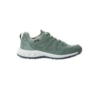 Jack Wolfskin Woodland 2 Texapore Low W, Zapatillas para Caminar Mujer, Color Verde, 37 EU
