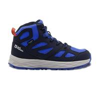 Jack Wolfskin Woodland 2 Texapore Mid K, Zapatos para Senderismo, Azul Noche (Night Blue), 37 EU