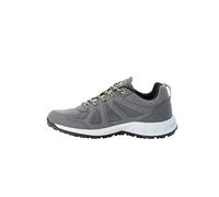 Jack Wolfskin WOODLAND 2 TEXAPORE MID M, Sneaker Hombre, Gris (Pebble Grey), 40 EU