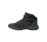 Jack Wolfskin Woodland 2 Texapore Mid M, Zapatos para Senderismo Hombre, Black, 43 EU