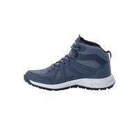 Jack Wolfskin Woodland 2 Texapore Mid WWalking - Tenis para mujer, gris, 40.5 EU