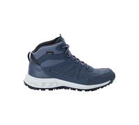Jack Wolfskin Woodland 2 Texapore Mid WWalking - Tenis para mujer, gris, 41 EU