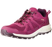 Jack Wolfskin Woodland 2 Vent Low W, Zapatillas para Caminar Mujer, Granate, 42.5 EU