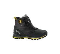 Jack Wolfskin Zapatillas de caminar para hombre 1995 Series Texapore Mid M, Black Burly Yellow Xt., 47.5 EU