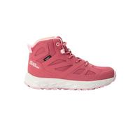 Jack Wolfskin Zapatillas de Caminar Unisex para niños Woodland 2 Texapore Mid K, Rosa Suave., 34 EU