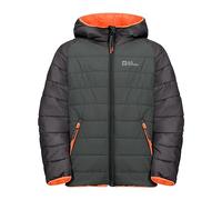 Jack Wolfskin Zenon - Chaqueta para niño, color verde pizarra, 164 cm, unisex, color verde, Verde pizarra, 164