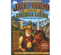 Jack y Trueno recorren España: Libro de colorear para adultos y personas mayores con dibujos grandes y fáciles, cuentos cortos y curiosidades de 50 ciudades de España (Las aventuras de Jack y Trueno)