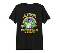 Jackalope Not Everyone Has To Be A Unicorn Rainbow Camping Camiseta Premium