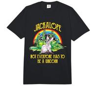 Jackalope Not Everyone Has To Be A Unicorn Rainbow Camping Comfort Colors Adult Heavyweight T-Shirt