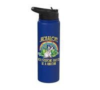 Jackalope Not Everyone Has To Be A Unicorn Rainbow Camping Stainless Steel Insulated Water Bottle