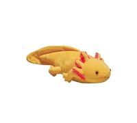 JACKANNA Axolotl - Peluche realista como llavero o peluche mexicano (suave y lavable, ideal para niños) (pez amarillo)