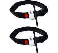 Jackanna Juego de 2 vendajes hemostáticos profesionales para primeros auxilios, uso con una sola mano, resistente al agua, ideal para camping, senderismo, caza, al aire libre y emergencias (38 x 950