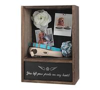 JackCube Design Caja de sombra conmemorativa para mascotas, marco de urna para cenizas, vitrina para perros y gatos, recuerdo MK1077A