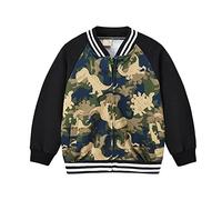 Jacke Kleinkind Jungen Mädchen Winter Langarm Mode Drucke Kapuzenoberteile Weicher Mantel Jacke (Army Green, 2-3 Years)