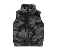 Jacke Kleinkind Mädchen Jungen Solid Fleece Jacke Reißverschluss Mantel Warm Winter Kinder Oberbekleidung (Camouflage, 2-3 Years)