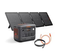 Jackery E1000 Plus v2 Kit Solar Air 100W + Cable de 5m + Cable para Coche