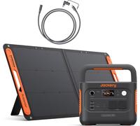 Jackery E1000 v2 Estación de Energía con Panel Solar 100W y Cable de 5M