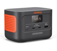 Jackery Explorer 100 Plus Estación de Energía Portátil 99Wh/31000mAh | Batería LiFeP04, 3 Puertos USB-A/C 128W Salida Max, Tamaño de Palma de mano para Viajes de Negocios, Excursiones