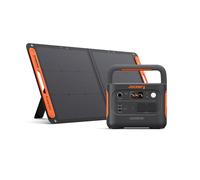 Jackery Explorer 1000 v2 Estación de Energía Portátil con 100W Panel Solar | 1070Wh Batería LFP, 1500W AC/100W USB-C Salida, Carga Completa Rápida 1H vía APP para Camping,Hogar y Emergencias