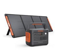 Jackery Explorer 1000 v2 Estación de Energía Portátil con 200W Panel Solar | 1070Wh/1500W Batería LiFePO4, Carga Rápida 1H, 6 Puertos USB-C/A AC/DC, Generador Solar para Camping, Hogar y Emergencias