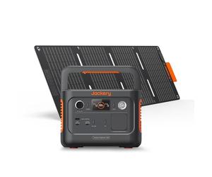 Jackery Explorer 240 V2 Generador Solar Portátil con 40W Panel Solar | 256Wh/300W Batería LFP, 2 Puertos USB-C, Carga Completa Rápida de 1H para Exteriores, Camping, Apagón, Emergencia