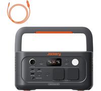 Jackery Explorer 500v2 Estación de Energía Portátil con Cable de Carga de Coche,512Wh/500W(Max 1000W) Batería de LiFePO4, SAI≤10ms,1,3H Carga Completa, Generador Solar para Camping