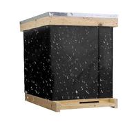Jacket De Aislamiento De Colmena: Tela Resistente A La Intemperie 600d, Recinto De Caja Completa, Trampa De Calor Transpirable | Hoja De Envoltura De Colmena Reutilizable, Solución De Calentamiento Re