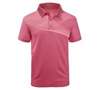 JACKETOWN Polo Camisas De Los Hombres De Manga Corta Hombres De Golf Polo Camisa De Los Transpirable Polo Casual