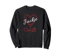 Jackie A Nurse Gift Cute Doctor Designer Personalized Nurse Sudadera