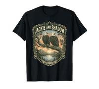 Jackie and Shadow Eagles A Big Bear Valley Journey Vintage Camiseta gráfica económica