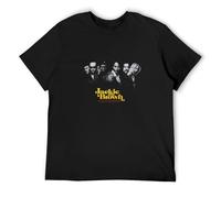 Jackie Brown Tarantino Movie Men's T-Shirt Unisex Black Cotton Hip Hop Print tee Shirts M