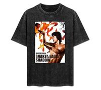 Jackie Chan Movie Poster Unisex Cotton tee Shirt Men's Black T-Shirt XXL